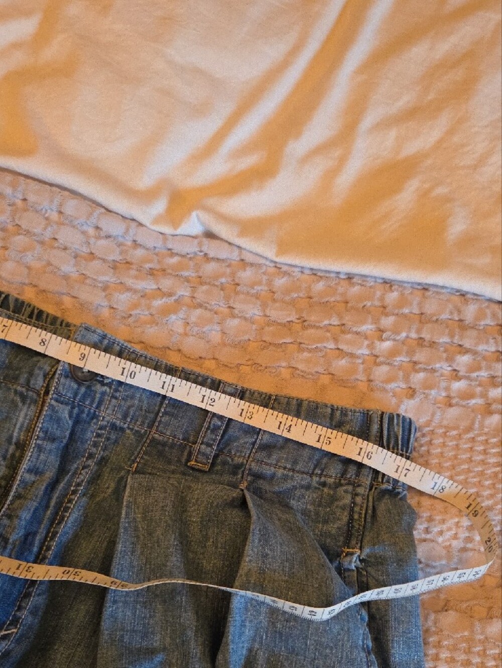 Free People Women's Over Sized Barrel Leg Jeans Large - Picture 5 of 6